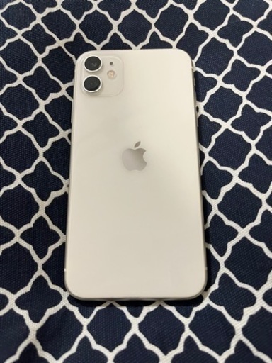 【キャンセルになりましたのでご連絡ください】iPhone11 64GB ホワイト MHDC3J/A SIMフリー