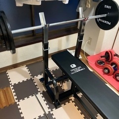 ファイティングロード　ベンチプレス、ダンベル、イージーバー、懸垂