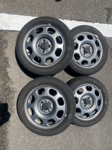 スズキ　スペーシア　純正タイヤホイール　１６５／６０－１５