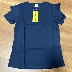 新品♡150 肩フリルTシャツの画像