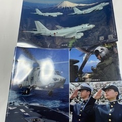 自衛隊大全 クリアファイル、5枚セットの画像