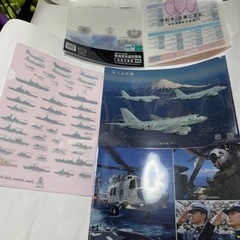 自衛隊大全 クリアファイル、5枚セットの画像