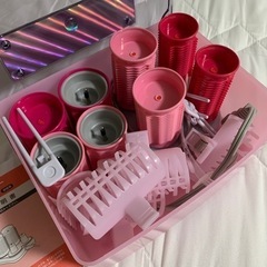中古　コイズミ ヘアカーラー 8本入りの画像