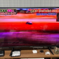 テレビですが画面の映りがおかしくなってます。