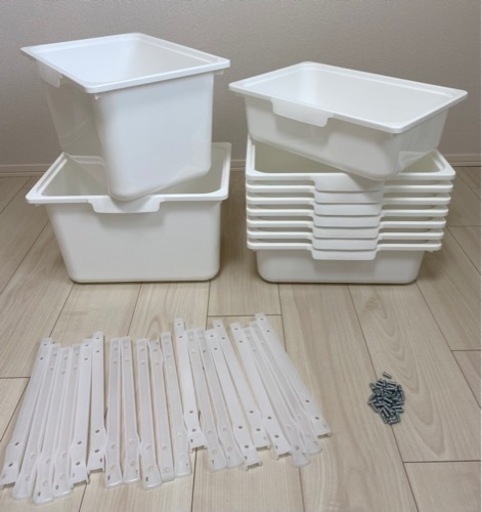 ニトリ　カラボにぴったり　収納ボックス　カラボ２つ分の収納ボックスセット