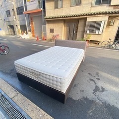 ♻️N-Sleep ダブルベッドマットレスセット🚛大阪市内配達設置無料 ♻️♻️