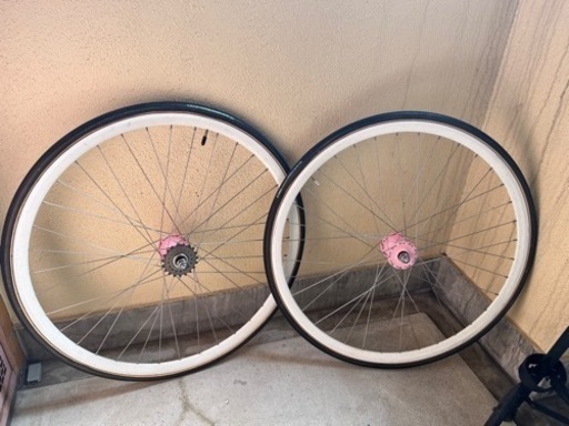 ピストバイク用700cホイールセット