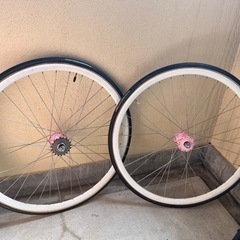 ピストバイク用700cホイールセット