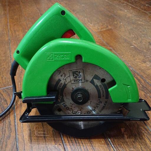 売れました。動作確認済み。値下げします。メッセージください。 RYOBI nw-14 丸のこ  リョービ