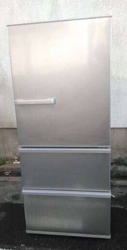 アクア 3ドア冷蔵庫 AQR-27K 272L ブライトシルバー 21年製