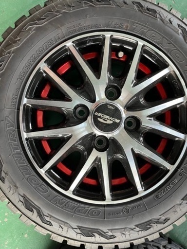 TOYO オープンカントリー　MID シュナイダー　12インチ　4本