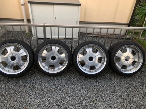 限定値下げ　深リムホイール　18インチ