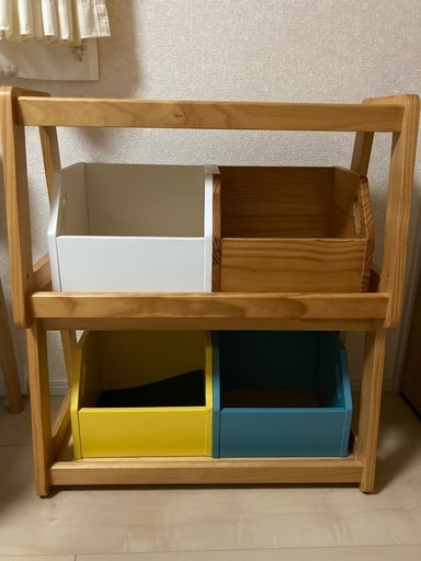お値下げ！　大和屋　ノスタ　トイラック　子供　棚　チェスト