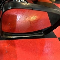 ① ドアミラー サイドミラー ハイエース200系 左右セット　　中古　黒　ブラック　外装　トヨタ　純正品　レジアス　汎用　エアロミラーの画像