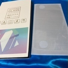 ②新品　未使用　カーナビ液晶ガラス保護フィルム　強化ガラスフィルム
