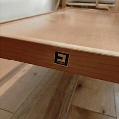 KOSUGA ガラストップローテーブルの画像