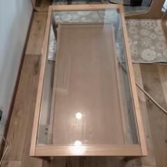 KOSUGA ガラストップローテーブルの画像