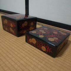 重箱  2段、1段セットの画像