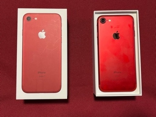 iPhone7 128GB レッド　付属品未使用　SIMフリー