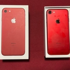 iPhone7 128GB レッド　付属品未使用　SIMフリー