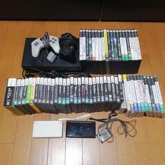 <取引決定しました>PS2本体+DS本体+ソフト複数 差し上げます。