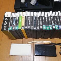 <取引決定しました>PS2本体+DS本体+ソフト複数 差し上げます。の画像