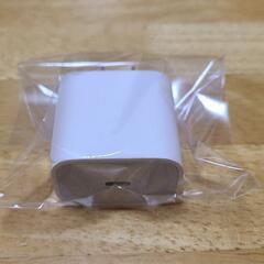 新品未使用　Apple 純正品 20w USB-C 電源アダプター MHJA3AMの画像