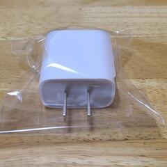 新品未使用　Apple 純正品 20w USB-C 電源アダプター MHJA3AMの画像
