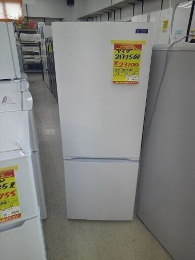 ID:G60343771　２ドア冷凍冷蔵庫１５６L　ヤマダ電機　YRZ-F15G1　２０２０年
