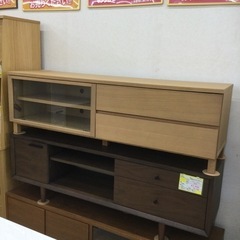 【✨人気ブランド❗️オーク材使用❗️ナチュラル❗️ロータイプ❗️✨】定価¥49,900 無印良品 AVボード