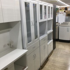 【✨新品❗️未使用❗️ホワイト❗️スリム❗️✨】定価¥80,700 食器棚