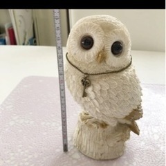 フクロウの貯金箱の画像