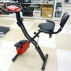 札幌市 清田区/BTM フィットネスバイク レッド 折りたたみ ...