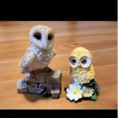 フクロウ置物