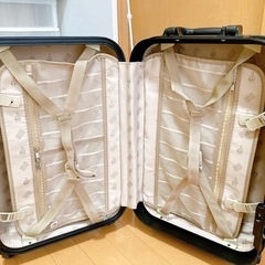 決まりました【Mサイズ】キャリーケース【鍵付き】の画像