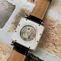 COGU コグ 腕時計 自動巻き フルスケルトン メンズ　スクエアの画像