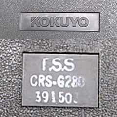 ① KOKUYO オフィスチェア 幅46×奥行55～60×高さ78～87㎝ CRS-G280 OAチェア ワークチェア 昇降 リクライニング ピンク系 キャスター付き 事務用品 コクヨ 札幌市 清田区 平岡の画像