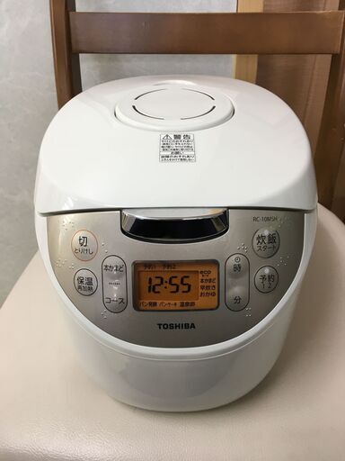東芝 ジャー炊飯器 RC-10MSH 1.0L 2017年製 美品 説明欄必読