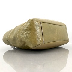 COACH コーチ エナメルレザー  肩かけショルダー トートバッグの画像