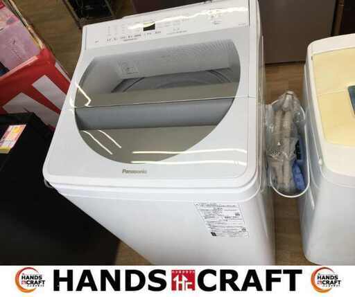 パナソニック　NA－FA８E７　洗濯機　2018年製　8.0キロ　中古品　【ハンズクラフト宜野湾店】