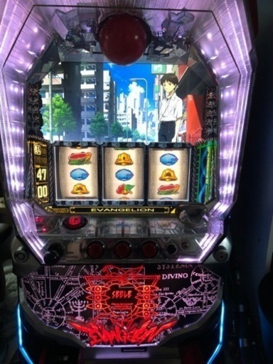 値下げ！　〜引き取り限定〜パチスロ台　ビスティ　エヴァンゲリオン〜決意の刻〜　不要機　ボリューム調整あり　設定キーあり