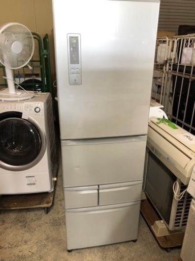 北九州市内配送無料　保証付き 東芝 TOSHIBA GR-E43G-SS [冷蔵庫（427L・右開き） ブライトシルバー VEGETA(ベジータ)]