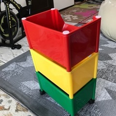 カラフルキッズおもちゃボックスの画像