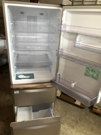 北九州市内配送無料　保証付き 三菱電機 MITSUBISHI ELECTRIC MR-C37Y-P [冷蔵庫 Cシリーズ （370L・