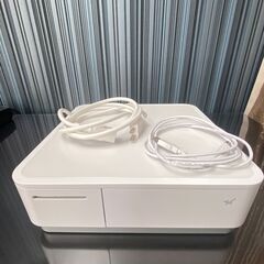 POSレジ Square対応、レシートプリンター 白
