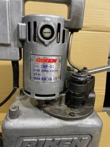 可動式小型ポンプ RIKEN SMP-3C 油圧ジャッキ