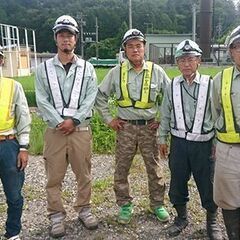 【技術より人柄重視・未経験者歓迎】土木作業スタッフ