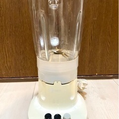 TESCOM ミキサー  ゴムパッキン欠けてます。