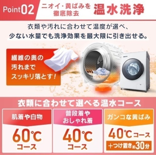 アイリスオーヤマ　ドラム式洗濯機