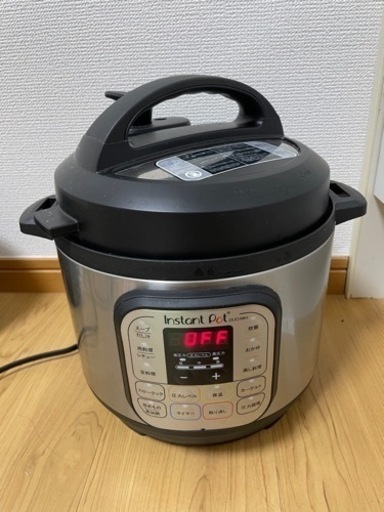[送料無料可能] Instant Pot Duo Mini 3.0L 原创套装(附玻璃盖、手套、硅胶蒸笼) 黑色 国内正规进口商品